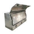 Caja de herramientas de aluminio para camión de metal con cajones Caja de herramientas de aluminio para camión de metal con cajones